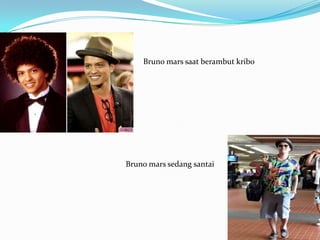 Bruno mars saat berambut kribo




Bruno mars sedang santai
 