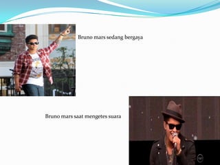 Bruno mars sedang bergaya




Bruno mars saat mengetes suara
 