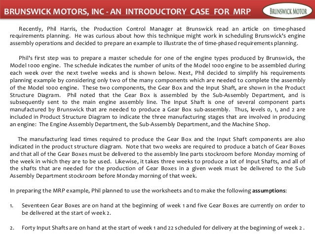 Brunswick distribution inc case study answer 08 image