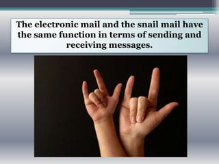 Educational material at all levels is available from websites. The regular mail postal system, sometimes takes several days to deliver. 