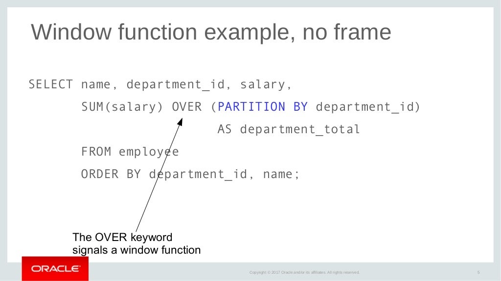 SQL window functions for MySQL