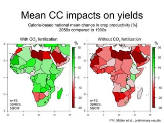Trends and driving forces in livestock production and trade in Sub Saharan Africa, July 2009, by ILRI Director General Carlos Seré