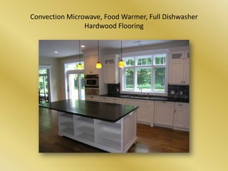 Convection Microwave, Food Warmer, Full DishwasherHardwood Flooring
