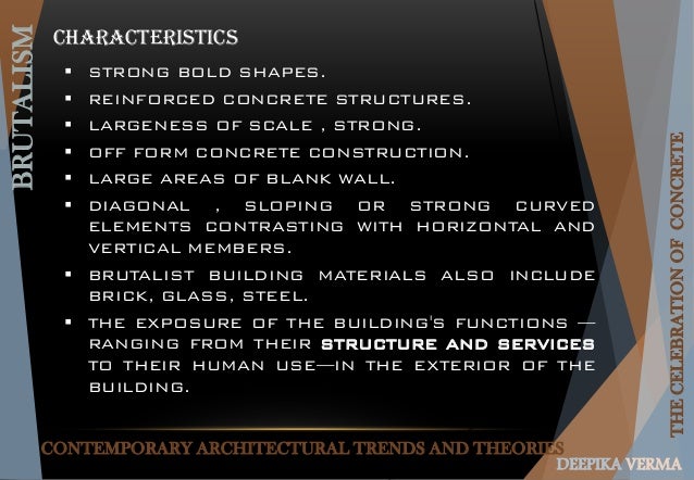 Brutalism Architecture (EXPLORING VERSATALITY OF R.C.C.) Brutalism Architecture (EXPLORING VERSATALITY OF R.C.C.)