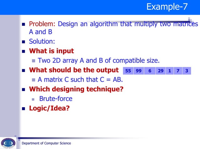 Design and Analysis of Algorithm Brute Force 1.ppt | Search | Internet