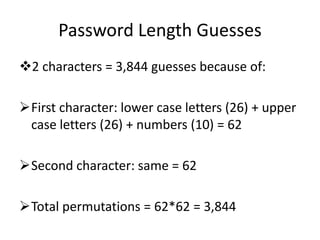  Brute Force Attack Limits