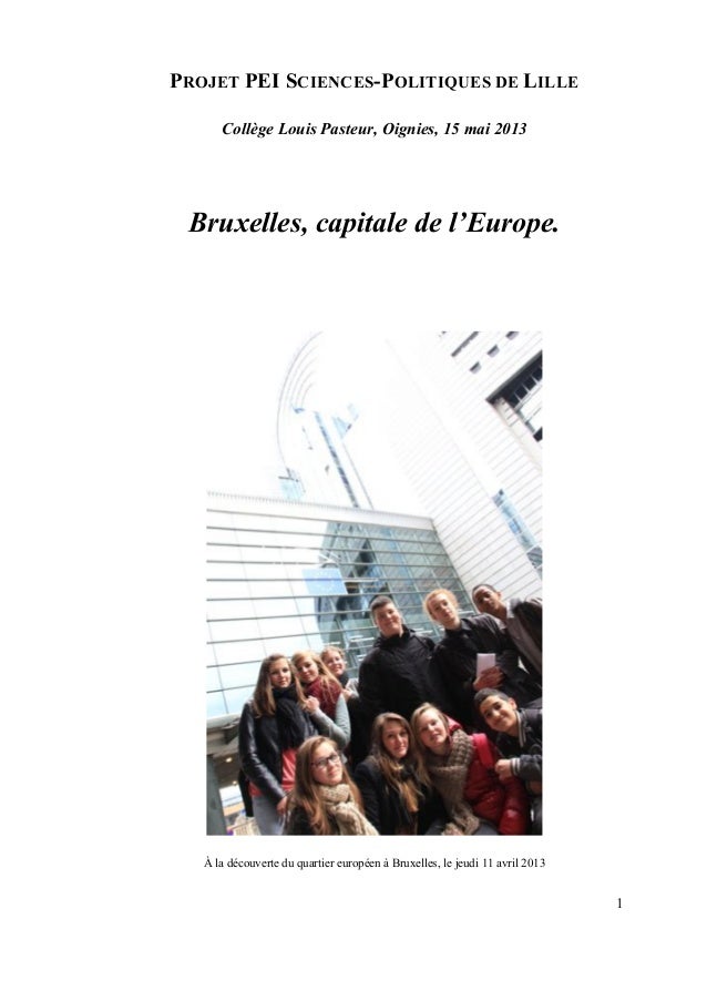 Bruxelles Capitale De Leurope
