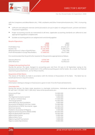 Zenith bank annual report hotsell