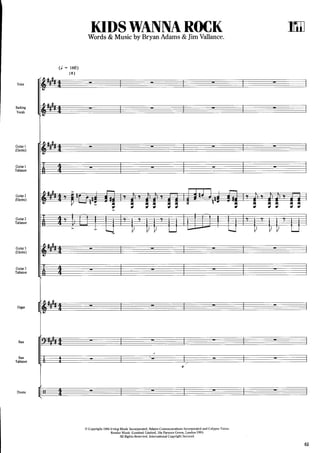 Bryan adams    rockscore