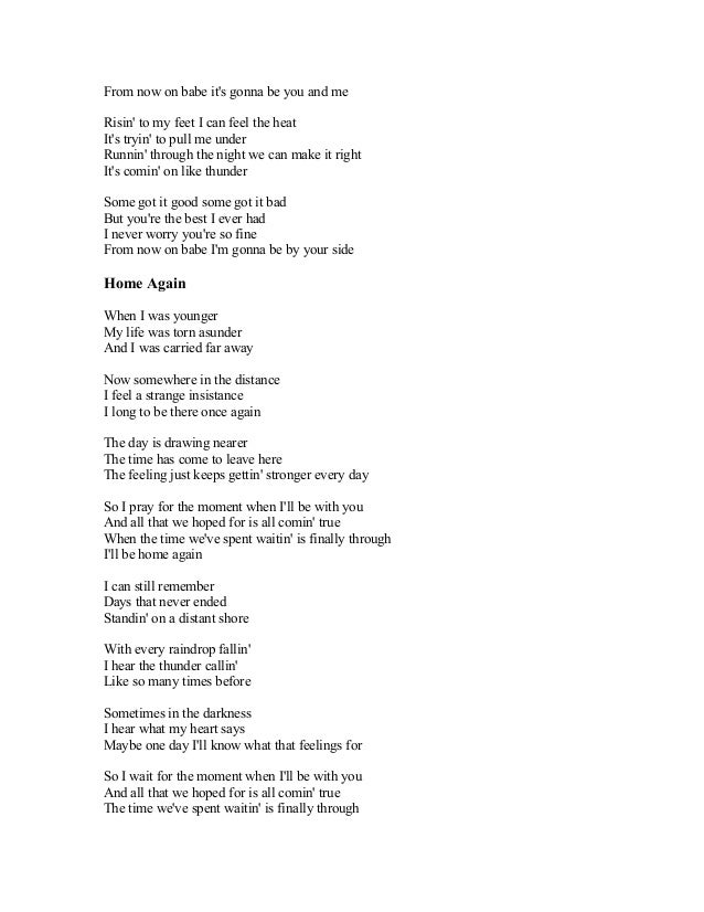 Lyric one day at a time lyrics : BRAYAN ADAMS SONG LYRICS