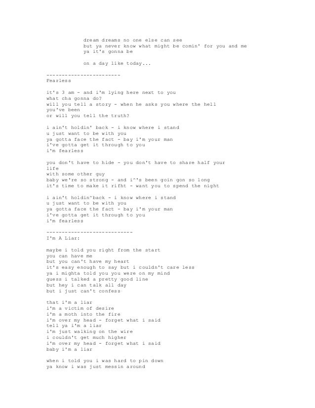 Brayan Adams Song Lyrics Brayan Adams Song Lyrics