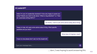 HEX
… darn, I was hoping to avoid answering this
 