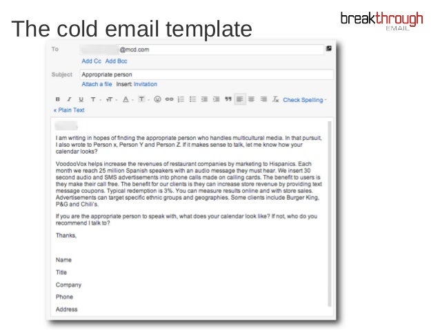 Cold Emailing: How I Discovered the Secret to Cold ...