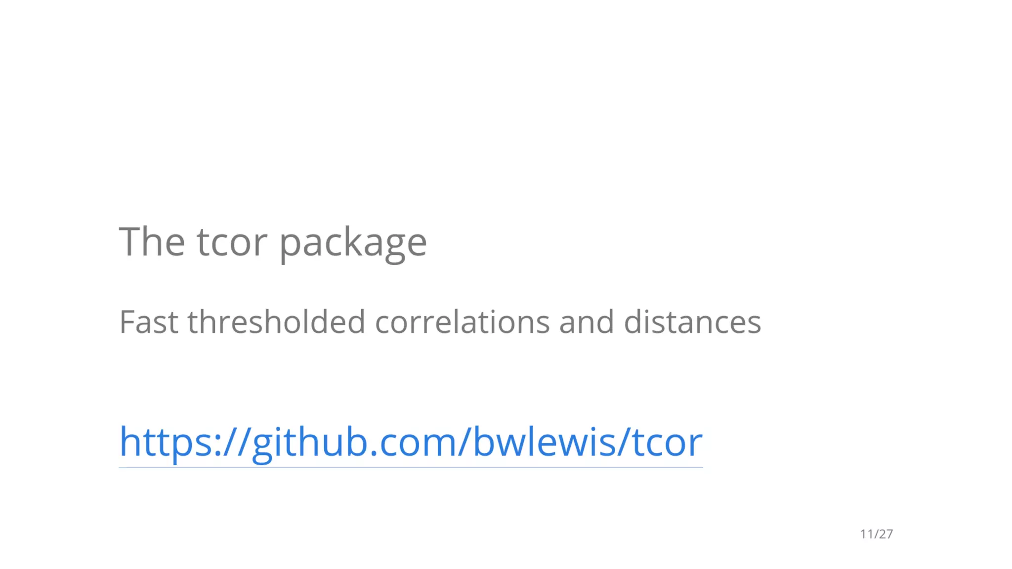 Thinking Small About Big Data