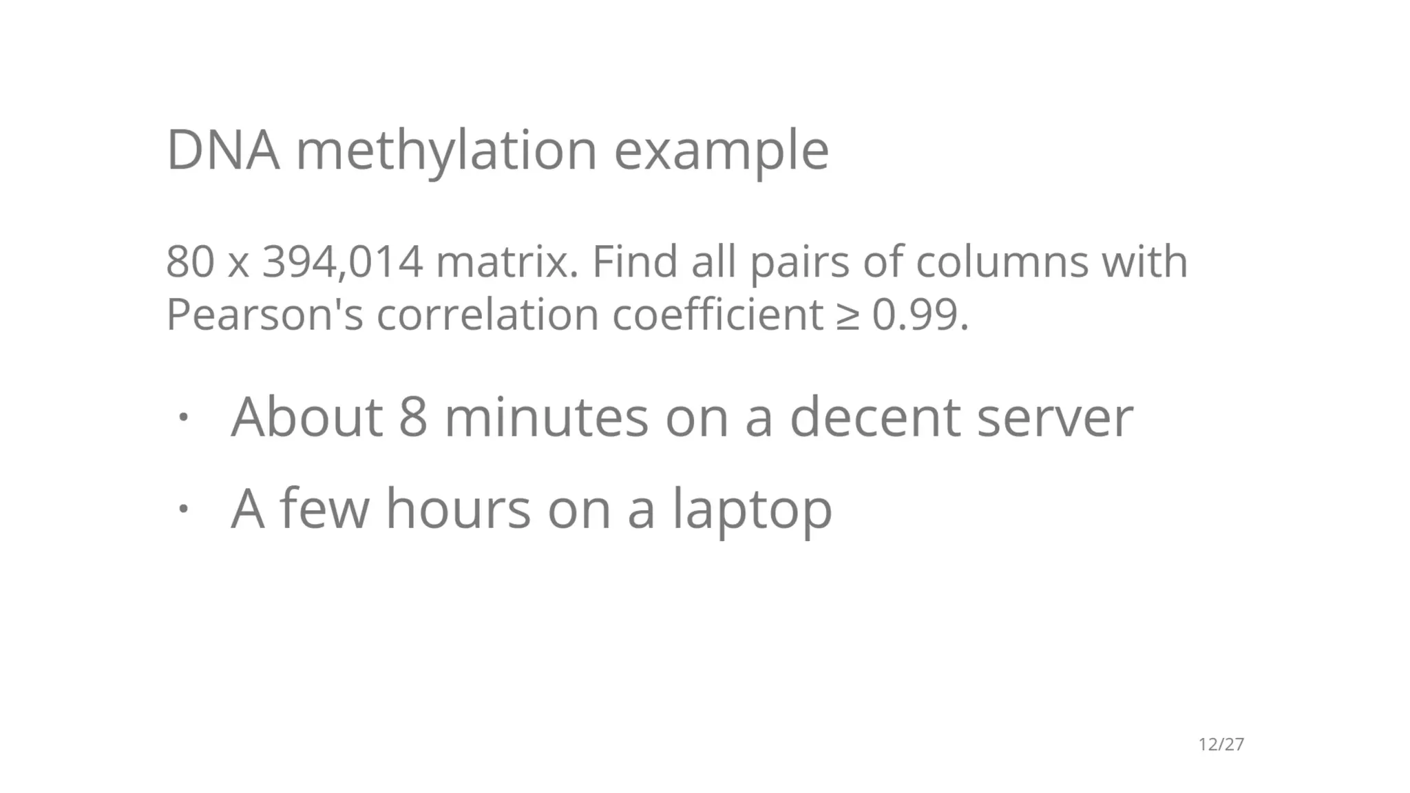 Thinking Small About Big Data