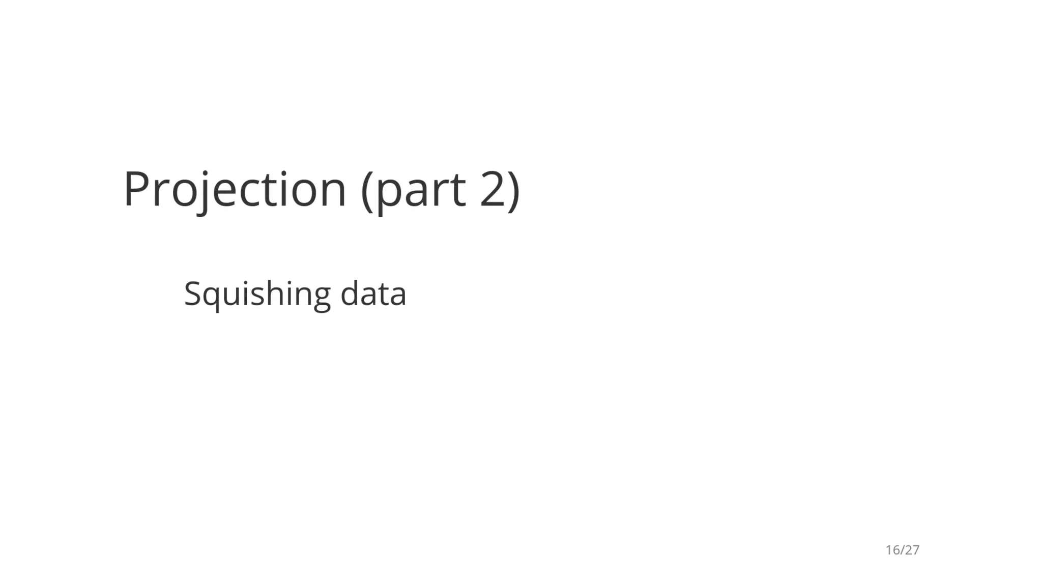 Thinking Small About Big Data