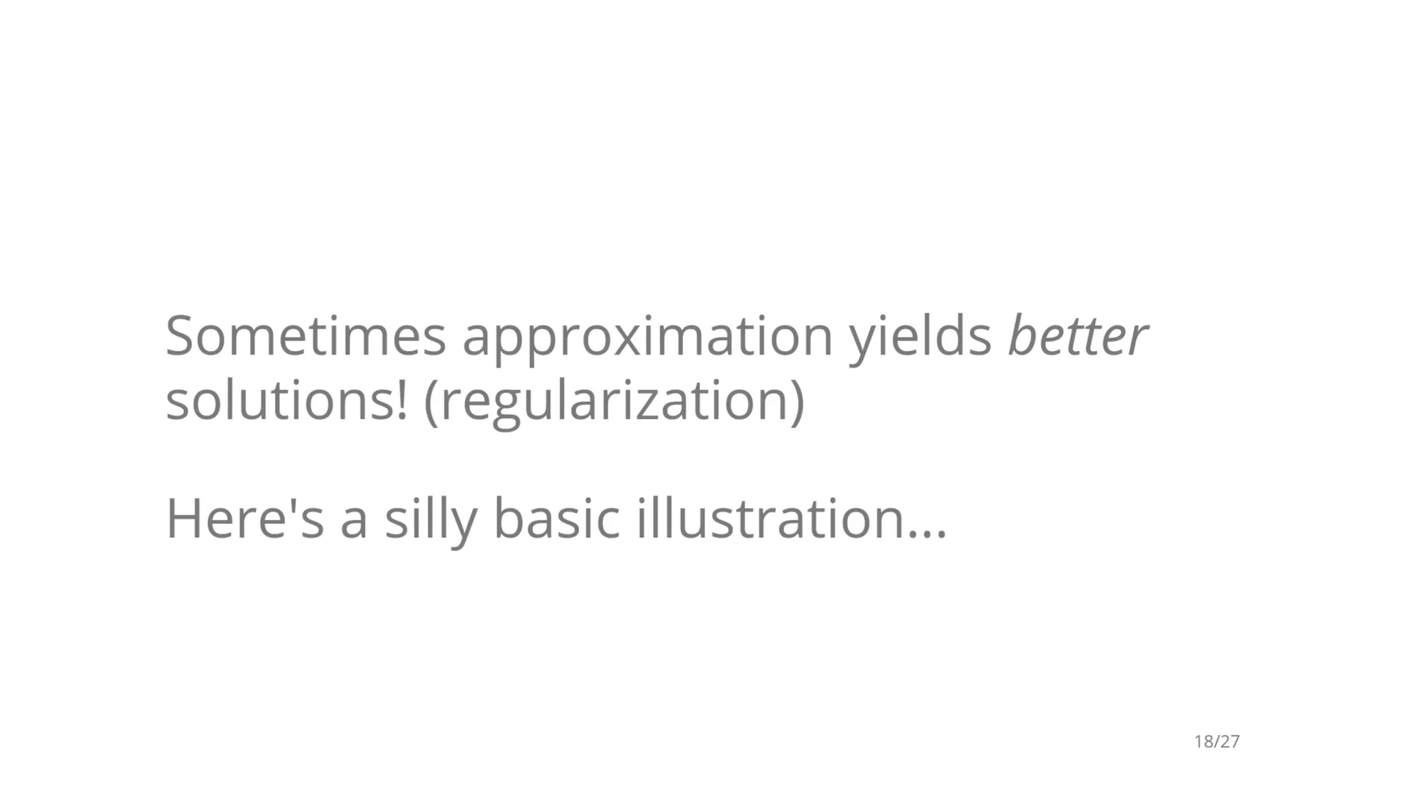 Thinking Small About Big Data