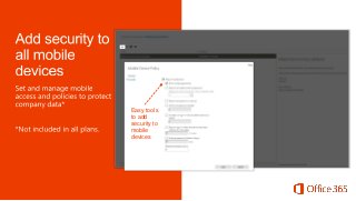 Easy tools
to add
security to
mobile
devices

 