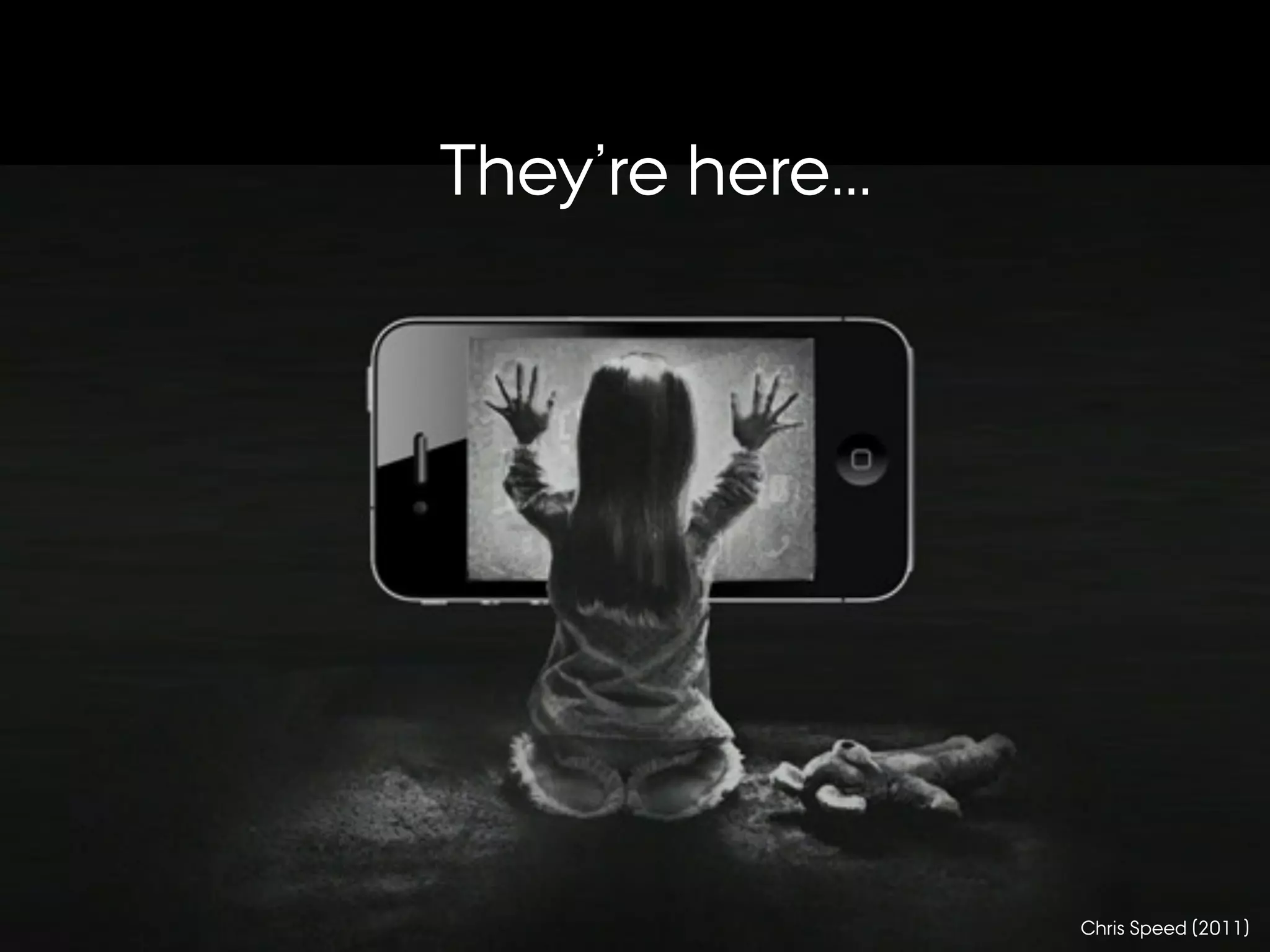 Chris Speed (2011)
They’re here...
 