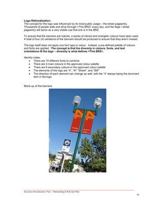 Business Revitalization Zone - Rebranding & Roll Out Plan