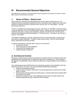 Business Revitalization Zone - Rebranding & Roll Out Plan