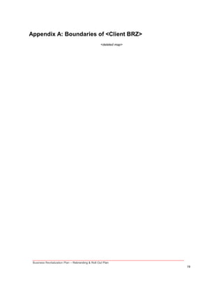 Business Revitalization Zone - Rebranding & Roll Out Plan