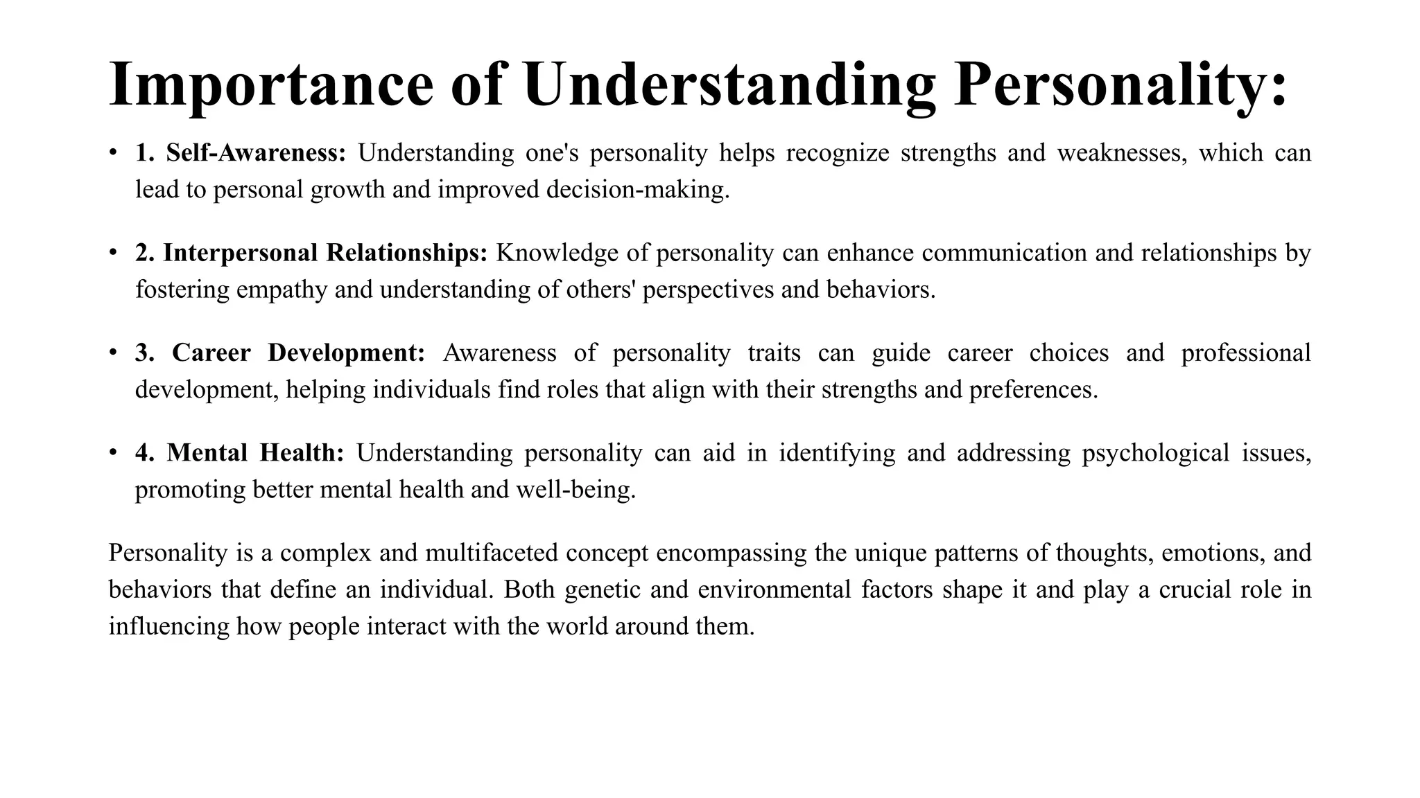 BS-105 Individual excellence and social dynamics | PPTX