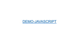 DEMO-JAVASCRIPT
 