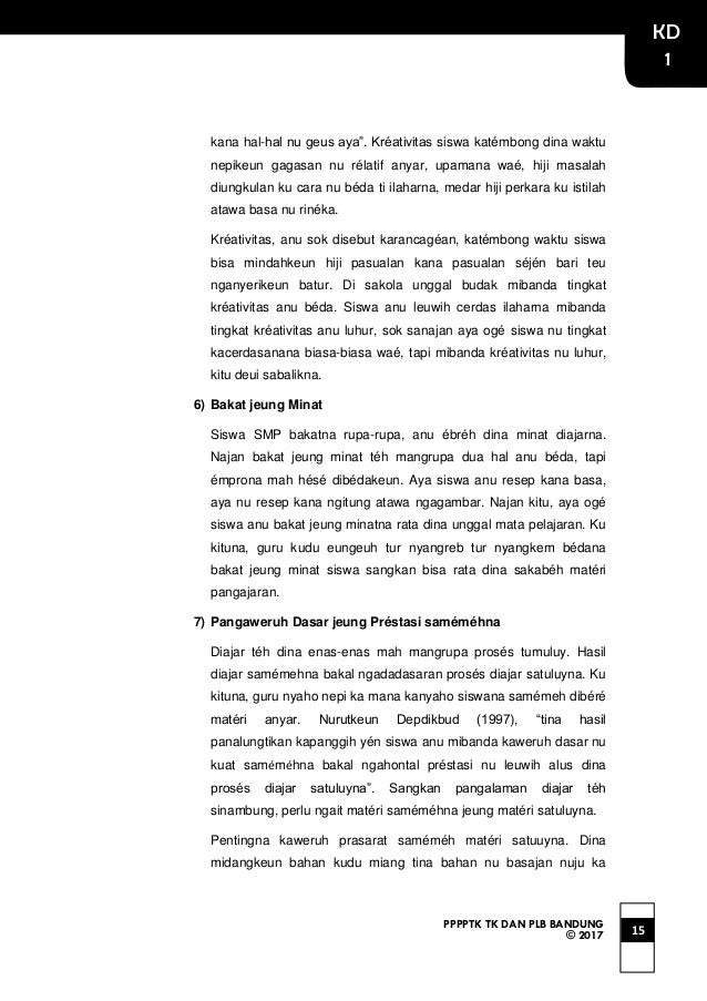 Modul Sunda 1 Kelas 7