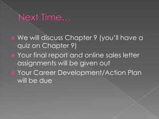 Bs 150 Chapter 6 7 And 8 | PPTX