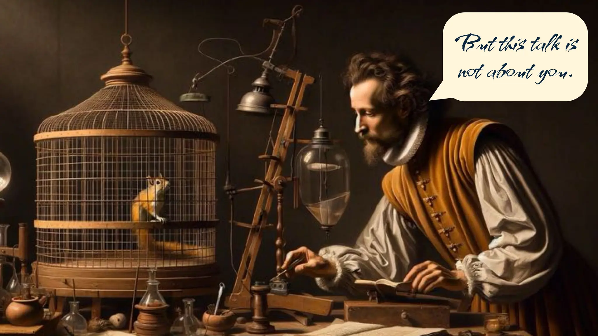 Why not Flink?
But this talk is
not about you.
 