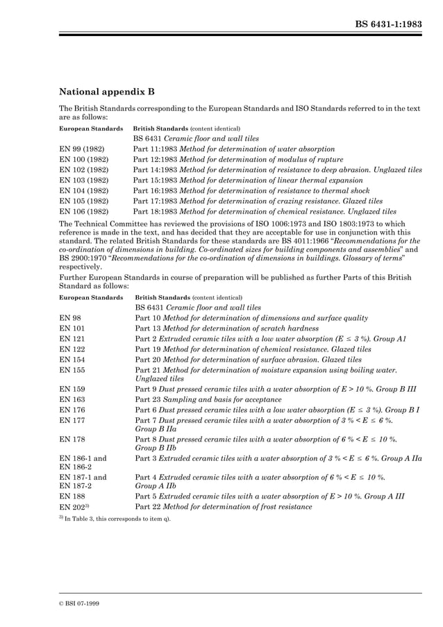 Bs 6431 1 1983 tiles PDF