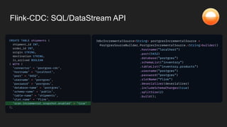 Dynamic Change Data Capture with Flink CDC and Consistent Hashing | PDF
