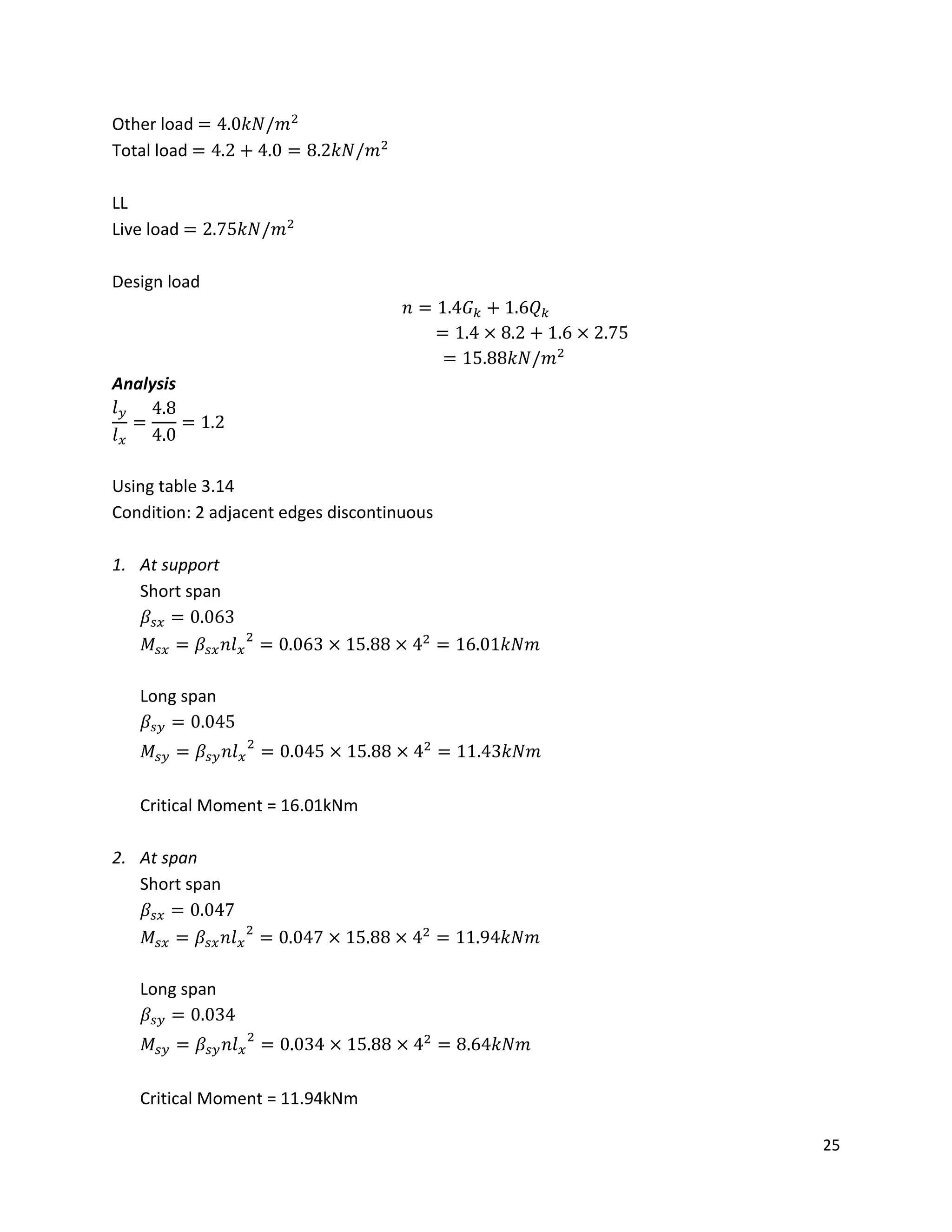 Bs8110 design notes | PDF