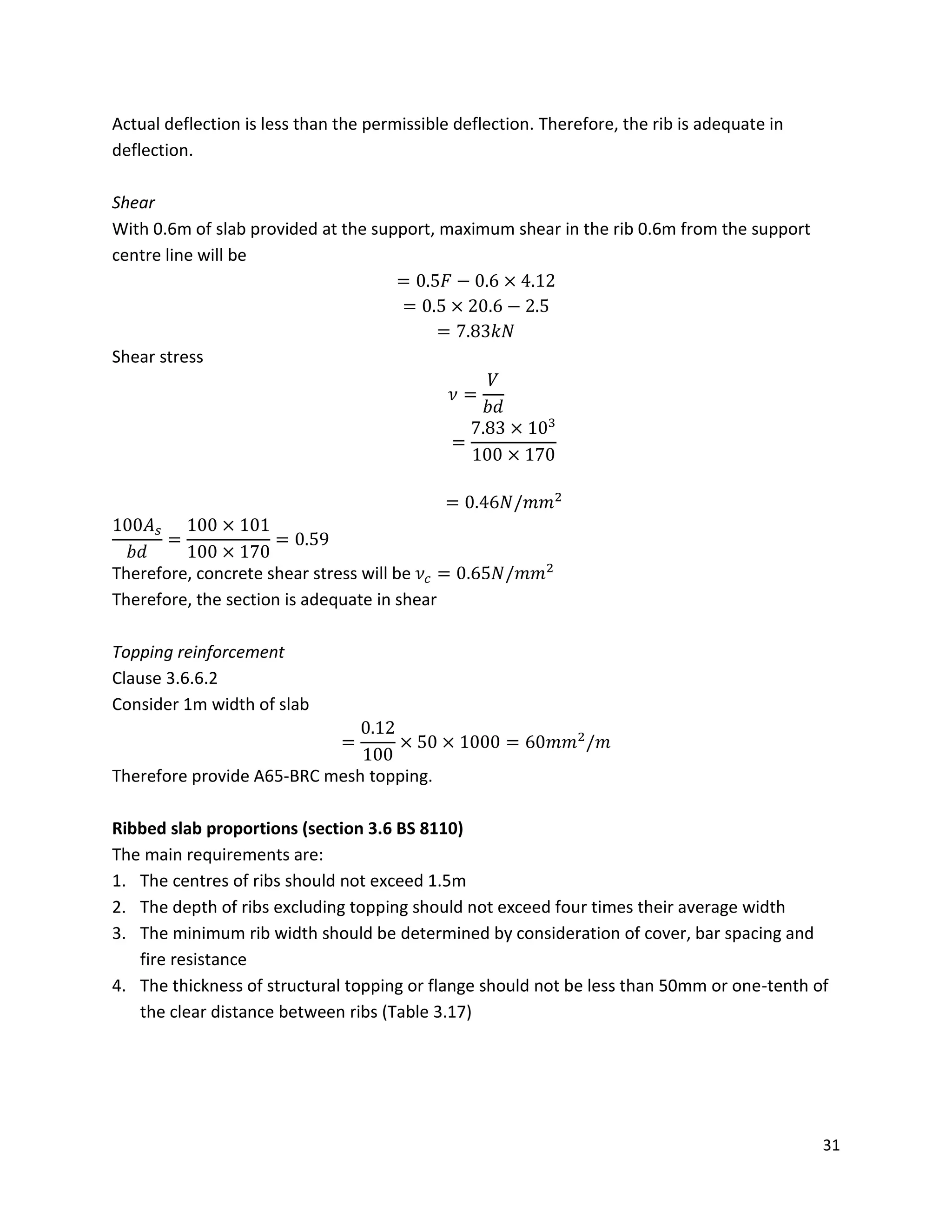 Bs8110 design notes | PDF