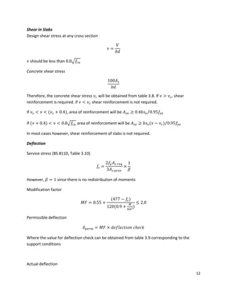 Bs8110 design notes | PDF