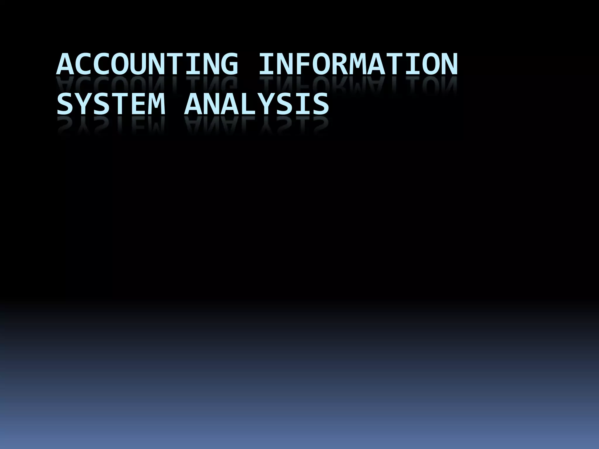 Accounting Information System | PPT