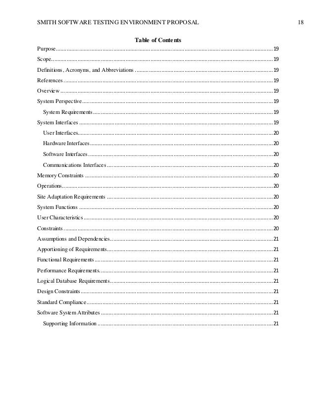 Assumptions And Dependencies In Software Design Specification Assumptions And Dependencies In Software Design Specification