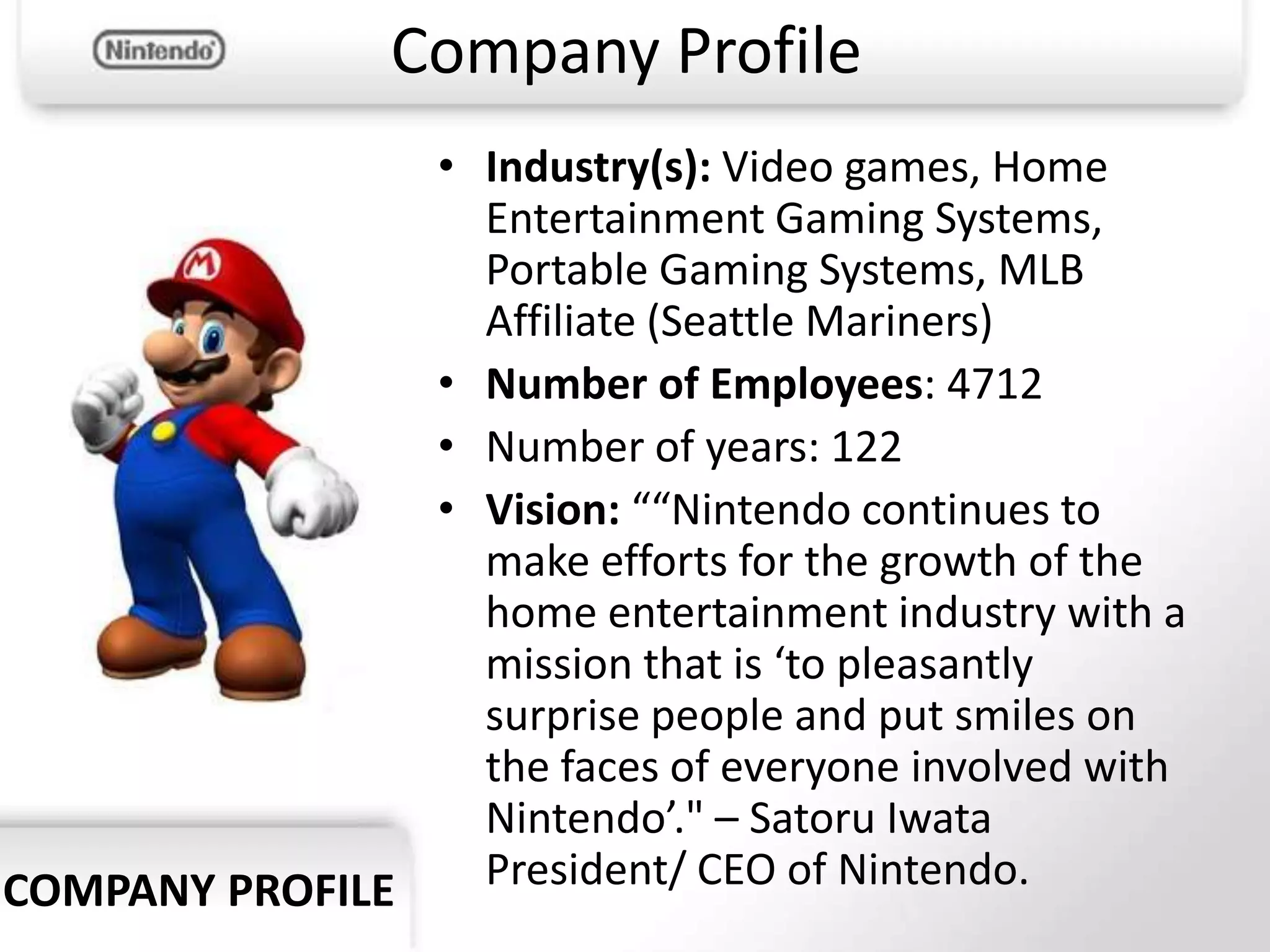 HOT ! NINTENDO COMPANY REPORT 1998 NINTENDO COMPANY REPORT 1998