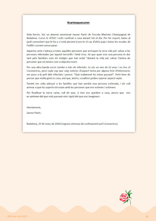 42BSA Sant Jordi 2020
 