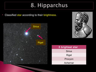 What Star Class Is Rigel BSA space exploration merit badge requirement 2 | PPT