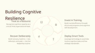 Navigating Cognitive Load for Effective Strategic Decision-Making in ...