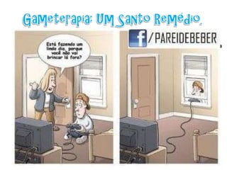 Estudo de paulista é premiado nos EUA ao provar que    Palavras cruzadas? Crochê? Que nada! A
  videogames ajudam no tratamento portadores             centenária Kathleen Connell dá a receita da
                                                         longevidade: jogar videogame!
  de déficit de atenção e hiperatividade.




                                                        Fonte: Oglobo 02/02/12
Autor do estudo : Matheus Manupella, 17 anos.
Fonte: MSN jogos.
 