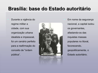 Brasília: impacto econômicoRelação PIB Centro-Oeste x PIB BrasilFonte: IPEA