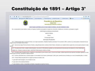 Acredita-se que o sonho do padre seria a futura capital brasileira, pelo qual o padre, posteriormente canonizado,se tornou o padroeiro de Brasília.O 1° comício de JK