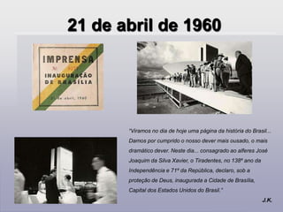 Fatores que levaram à interiorização Segurança Nacional: a capital no litoral estava vulnerável a ataques estrangeiros.Interiorização do povoamento.Desenvolvimento e integração nacional...................................