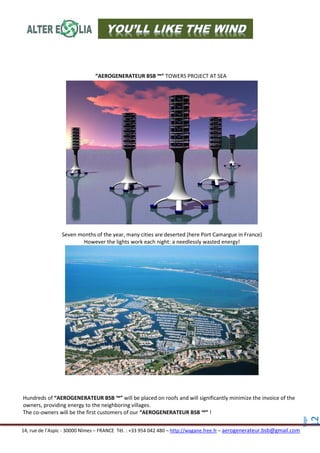 Bsb engineering project: You'll like the wind ! | PDF