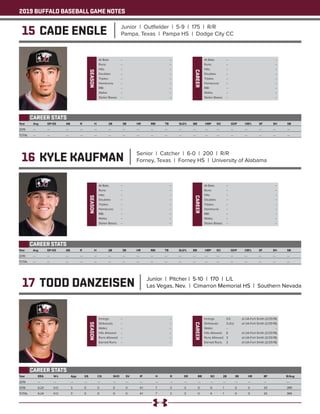 Mlb Game Notes Examples WT Baseball Game Notes (1-31-19) | PDF