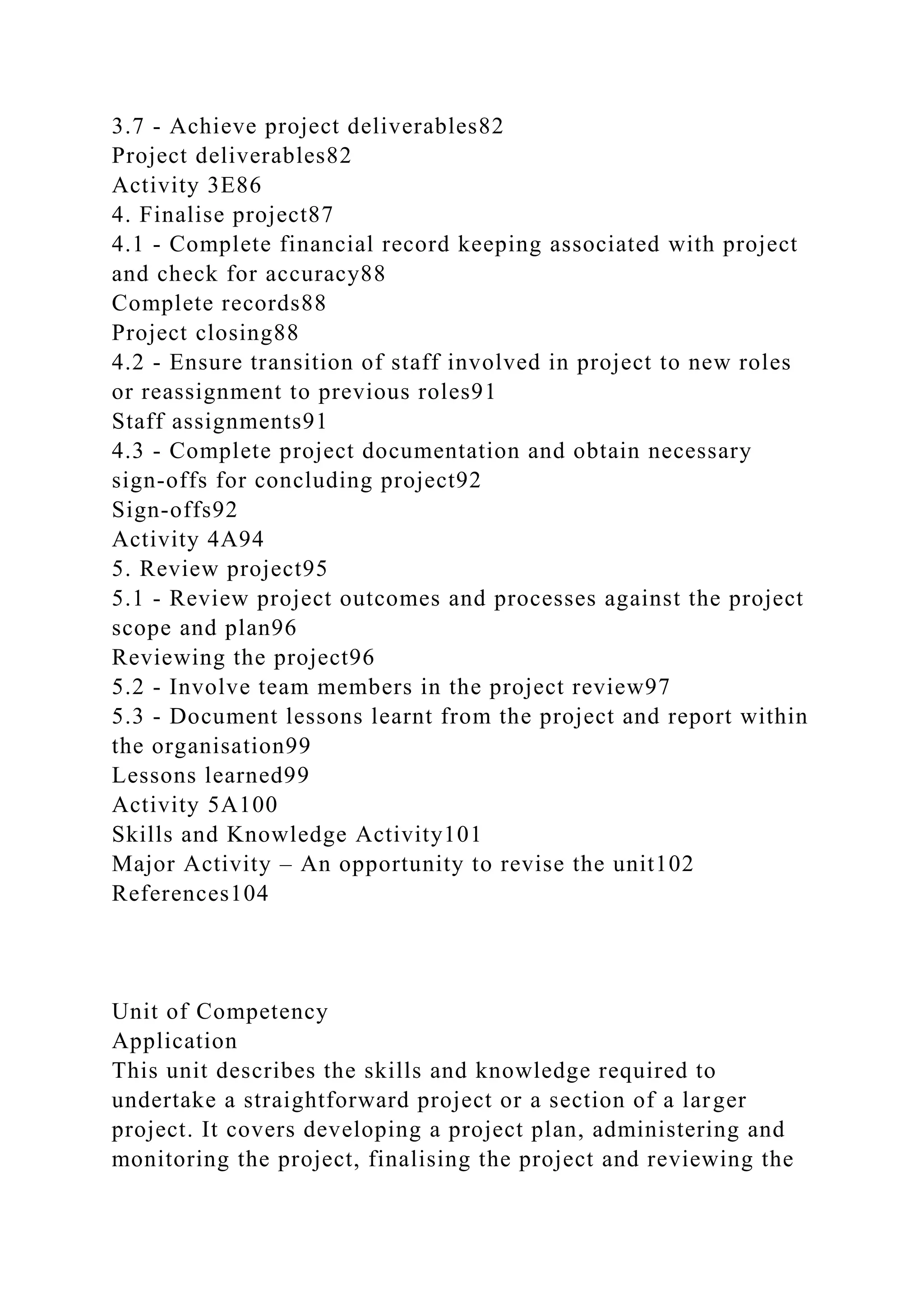 BSBPMG522 Undertake project work1HousekeepingE.docx