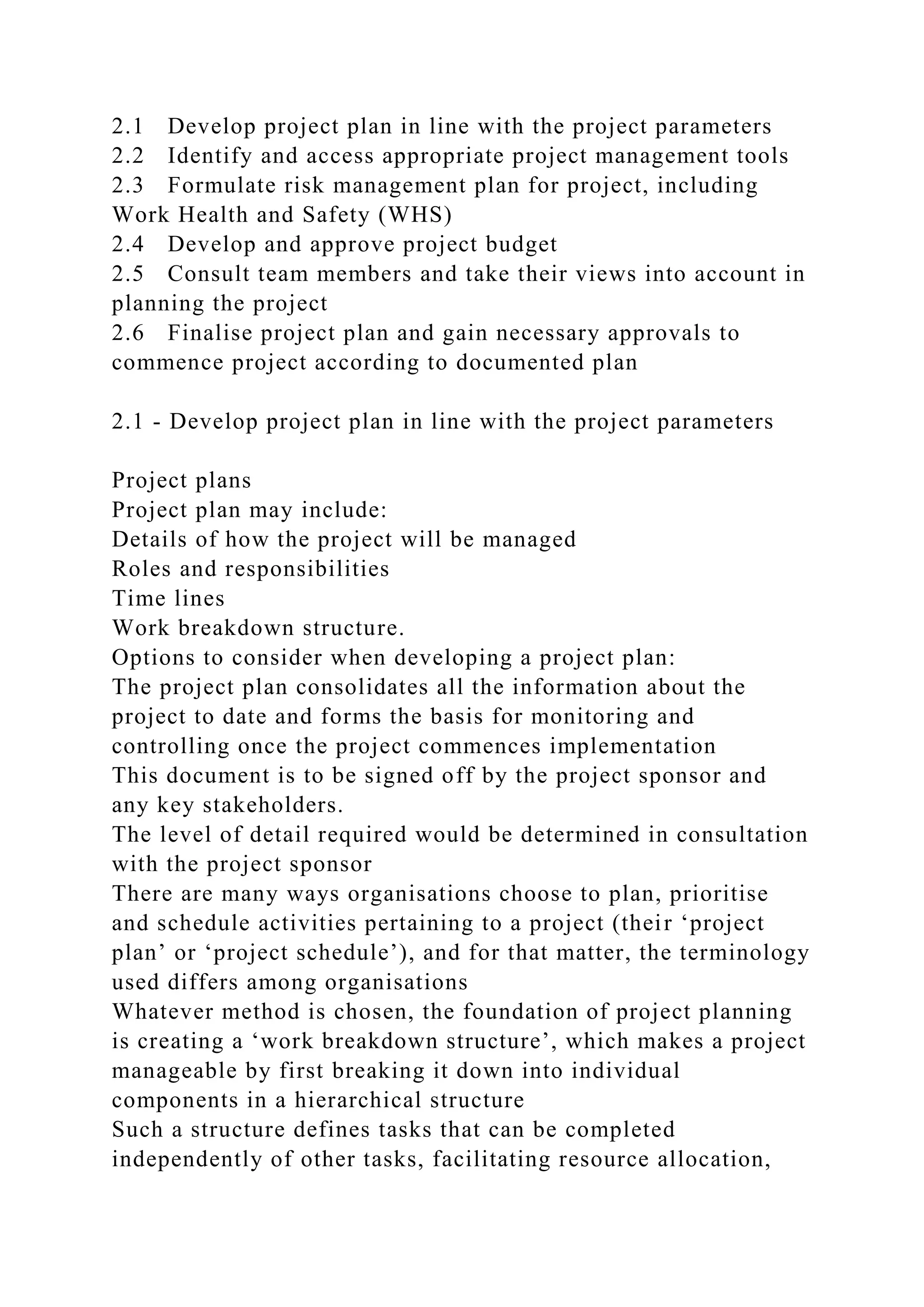 BSBPMG522 Undertake project work1HousekeepingE.docx